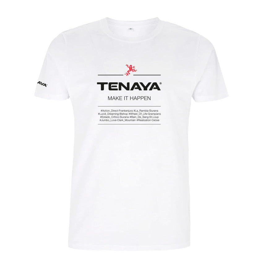 T-Shirt Tee Routes white
