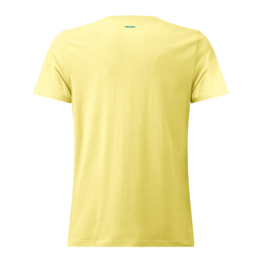 T-Shirt Tee Routes yellow