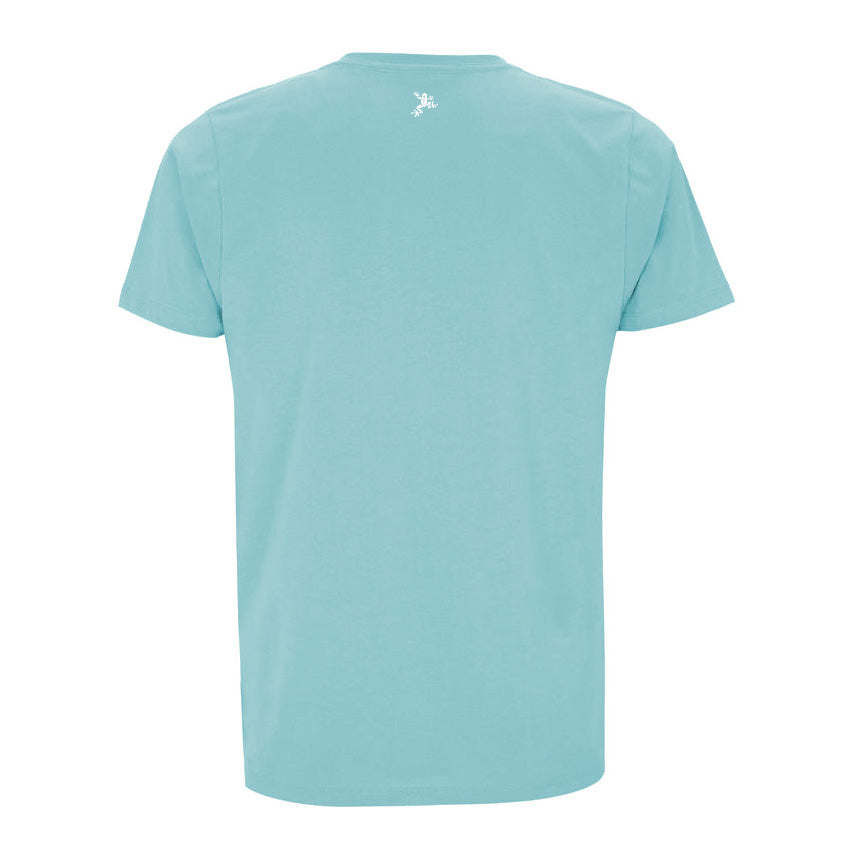 T-Shirt Tee Tny logo celeste