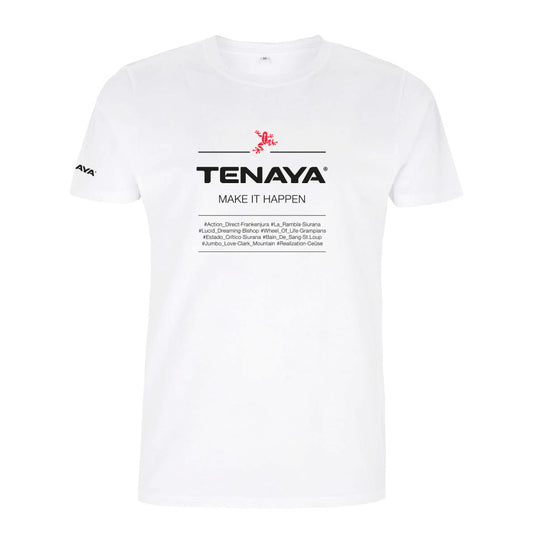 T-Shirt Tee Routes white